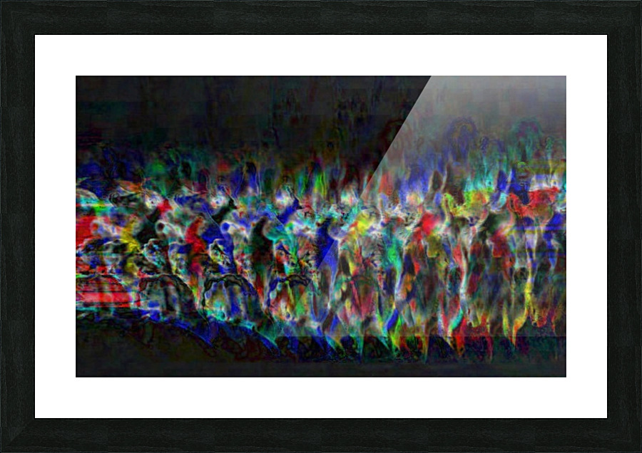 Scanning Picture Frame print