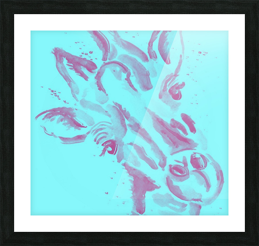 Giraffe  Picture Frame print