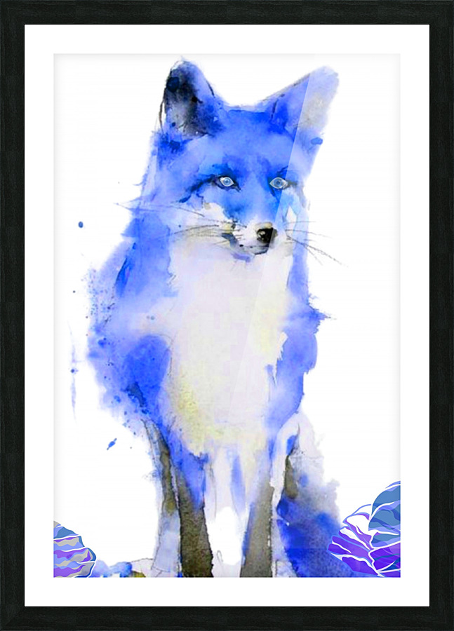Foxy Lady Picture Frame print