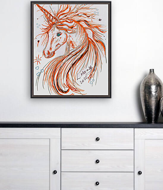 Bright Awesome   Unicorn  by LeGustavienne