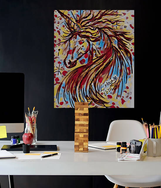 Multi Magic Unicorn Bright and beautiful by LeGustavienne