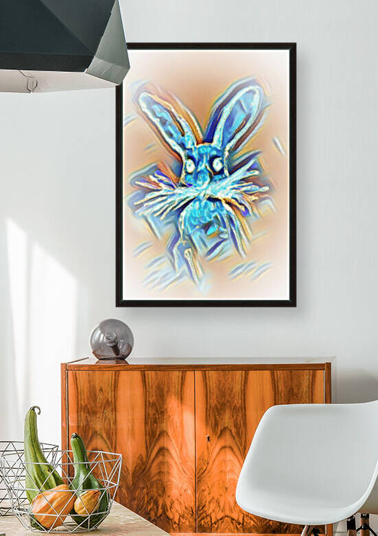 Blue Rabbit by LeGustavienne