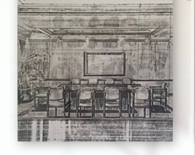 TSB Banking Designed for their Conference Room By Louise Morales by LeGustavienne