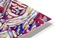 Multi Colour Nude Graphic HD Metal print