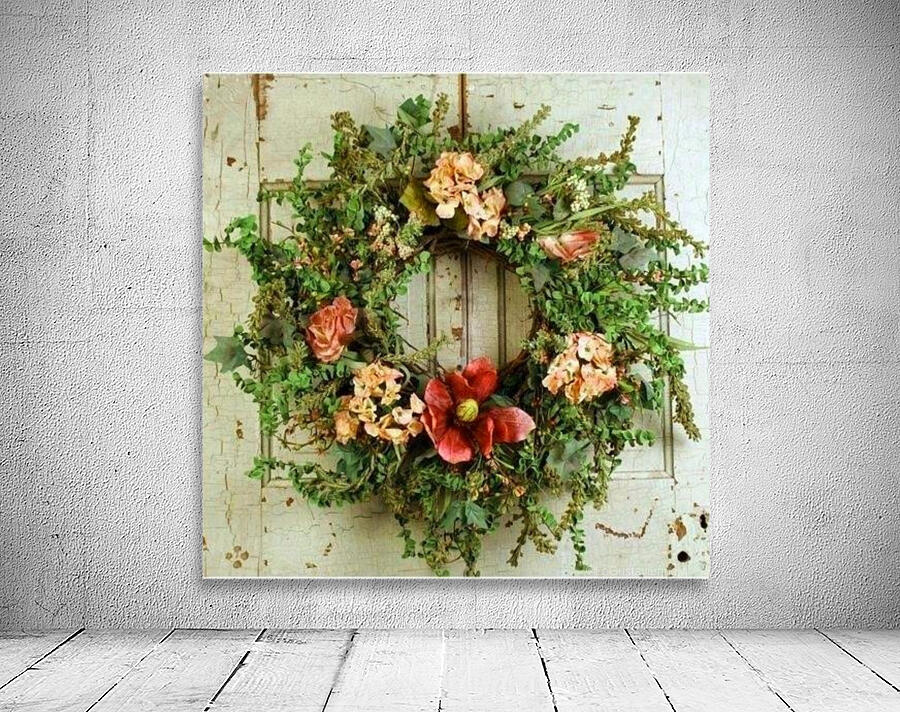 Rustic Wreath Wall Preview