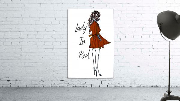 Lady In Red Wall Preview