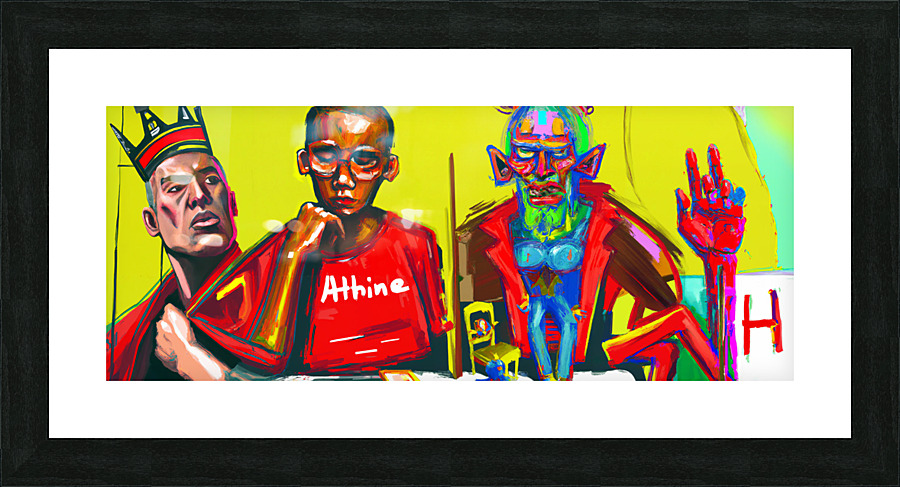 Aged Bondages Picture Frame print