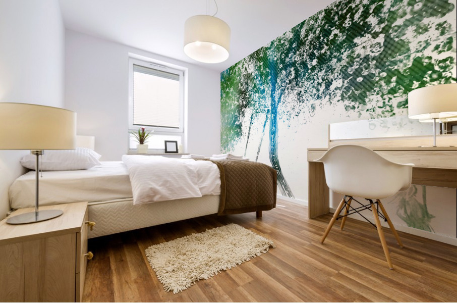 Tree Swing Mural print