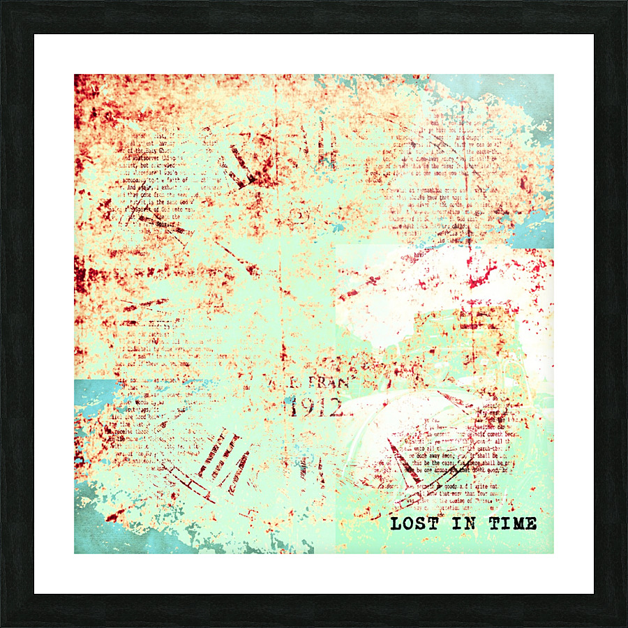 Lost In Time Picture Frame print