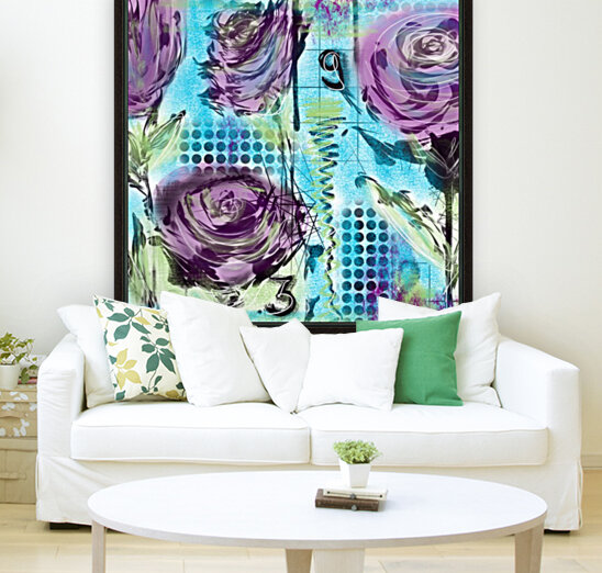 Purple Rose Reproduction