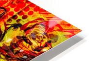 Orange Rose HD Metal print
