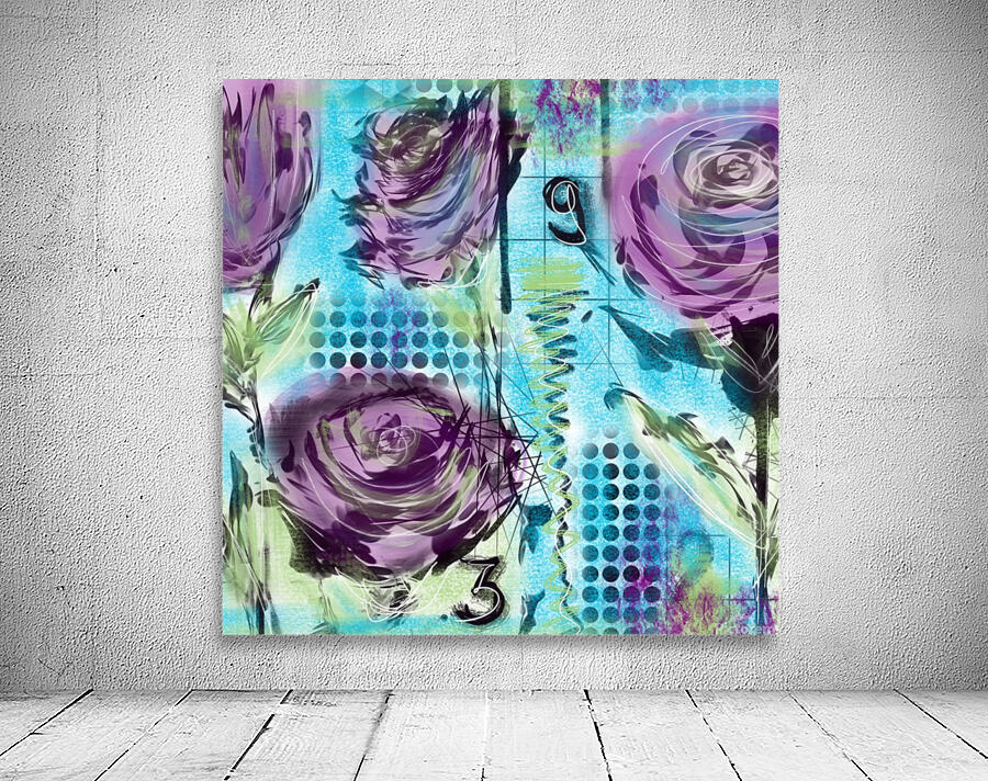 Purple Rose Wall Preview