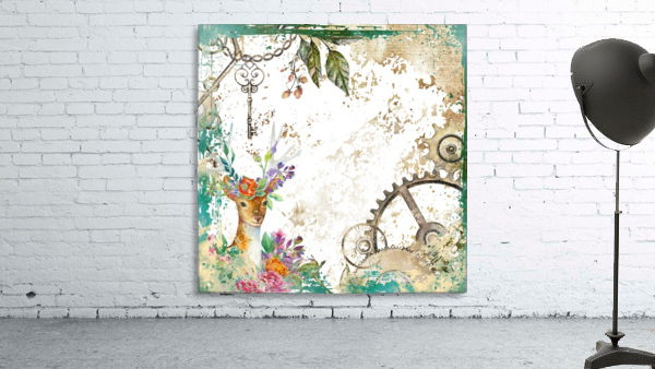 Cogs Deer Wall Preview