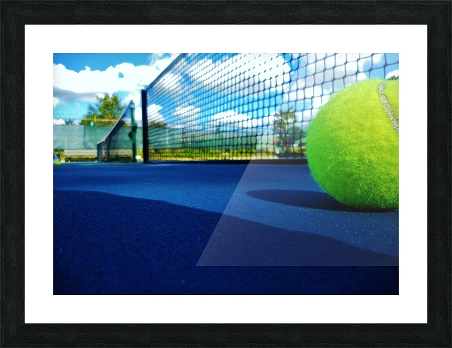 Tennis Ball Picture Frame print