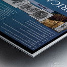 2025 AFRICAN AMERICAN EXPERIENCE TIMELINE r1 Metal print