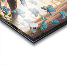 high above the forest floor bathed in the warm gl Acrylic print