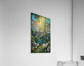 a breathtaking illustration of a magical forest  Acrylic Print