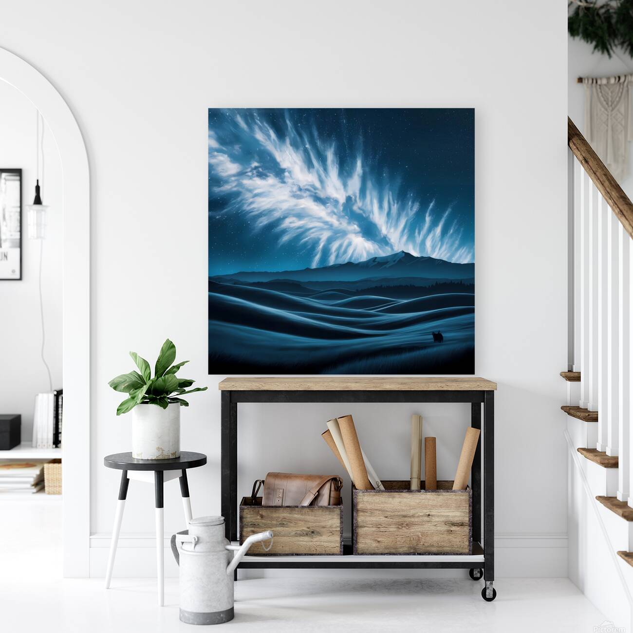 Aurora Borealis Display Reproduction