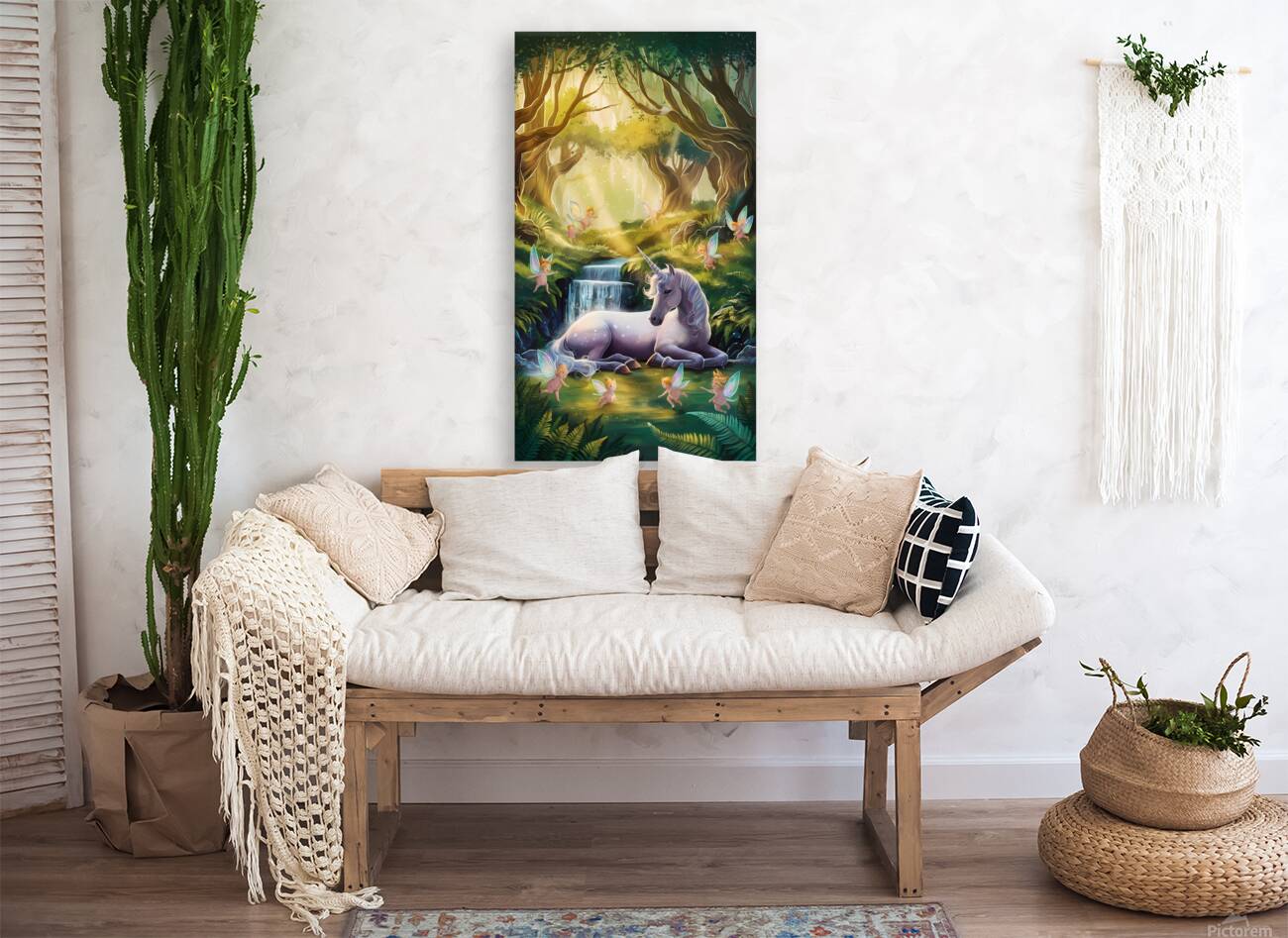 Pi7 Tool in an enchanting illustration a lush eme Reproduction