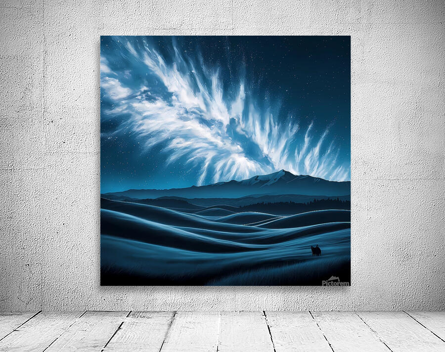 Aurora Borealis Display Wall Preview