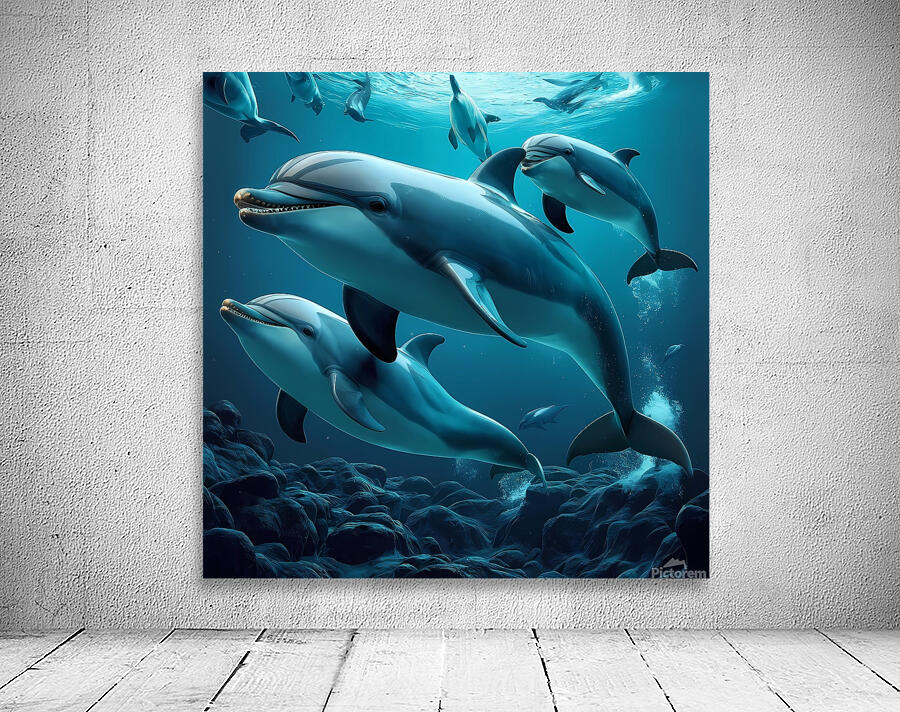 dolphins Wall Preview