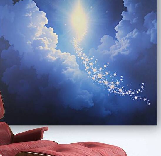 Flux Schnell A mystical ethereal scene depicting by Asmaya