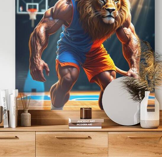 Leonardo Phoenix 10 A muscular basketball player by Asmaya