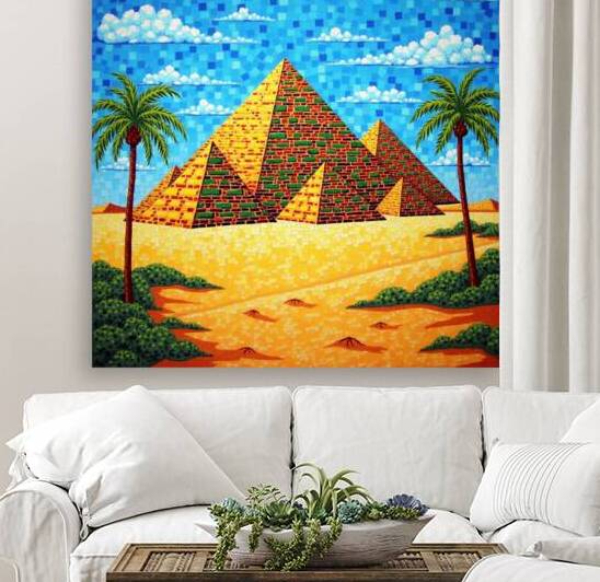 Flux Dev A vibrant and intricate mosaic artwork d by Asmaya
