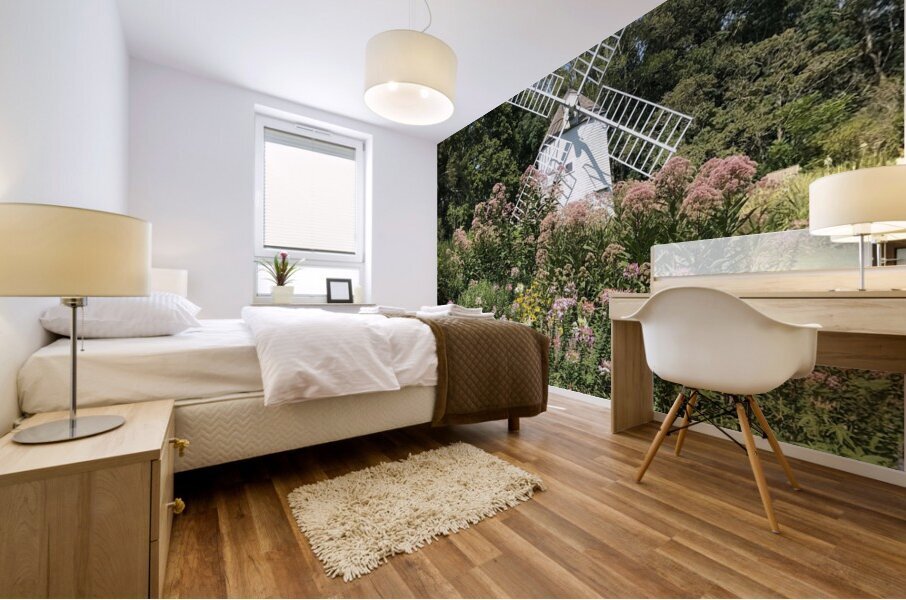 Windmill Mural print