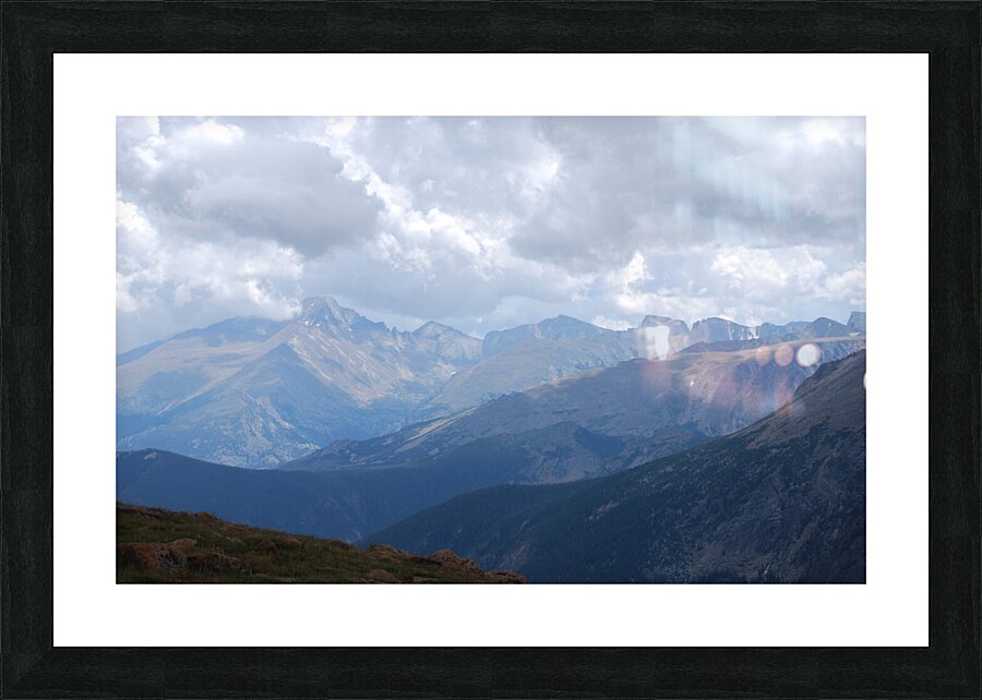 Blue Yosemite Picture Frame print