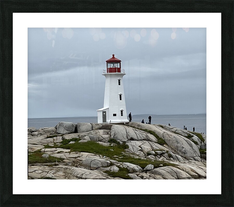 Nova Scotia  Lighthouse Picture Frame print