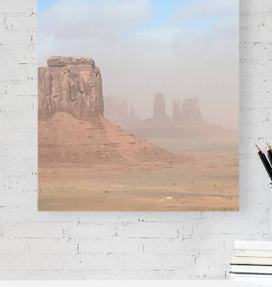 Monument Valley In The Dust-5 by Peter DiFranco