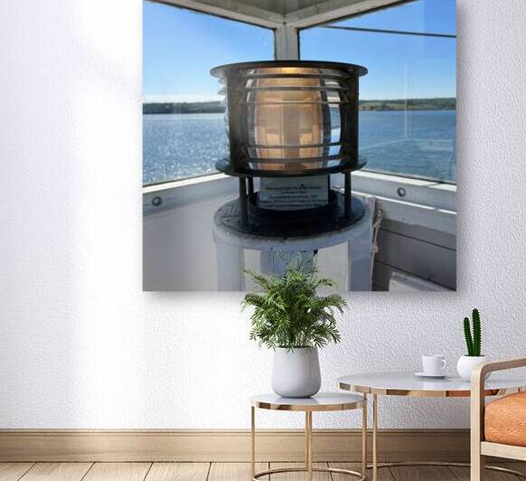 Weymouth North Lighthouse Lamp by Peter DiFranco