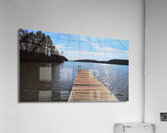 Dock by the water Acrylic Print