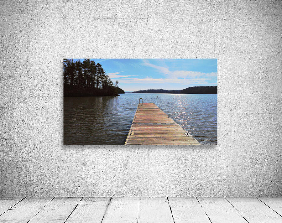 Dock by the water Wall Preview