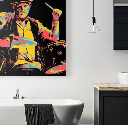 bill Kreutzmann Popart by princess astri