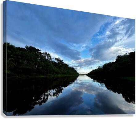 Smooth as Glass Canvas Print