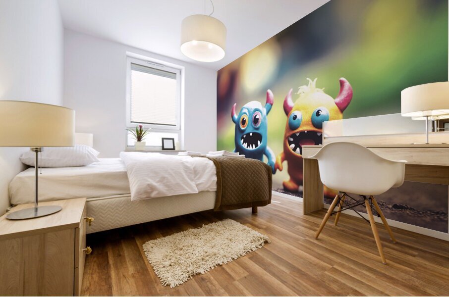 use buddies Mural print