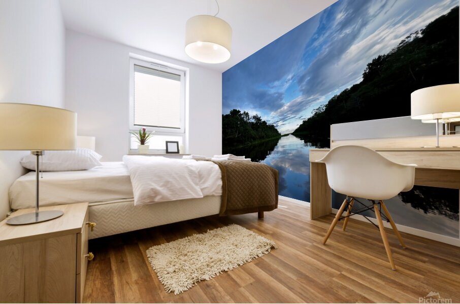 Smooth as Glass Mural print