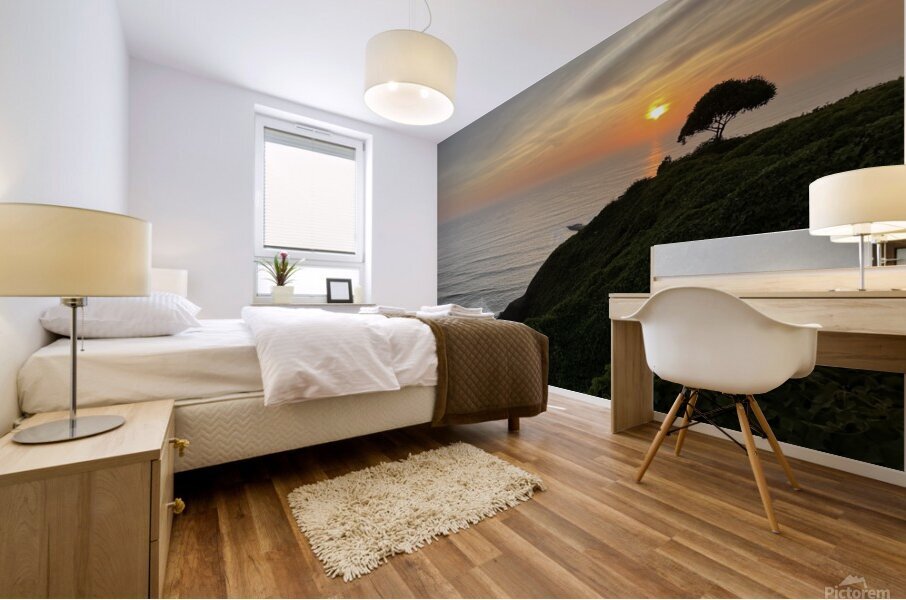 Peruvian Sunset Mural print