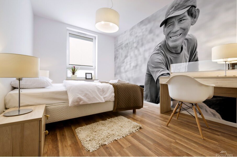 Peruvian Fisherman Mural print