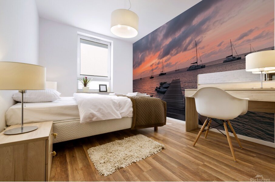 St. Martin Mural print