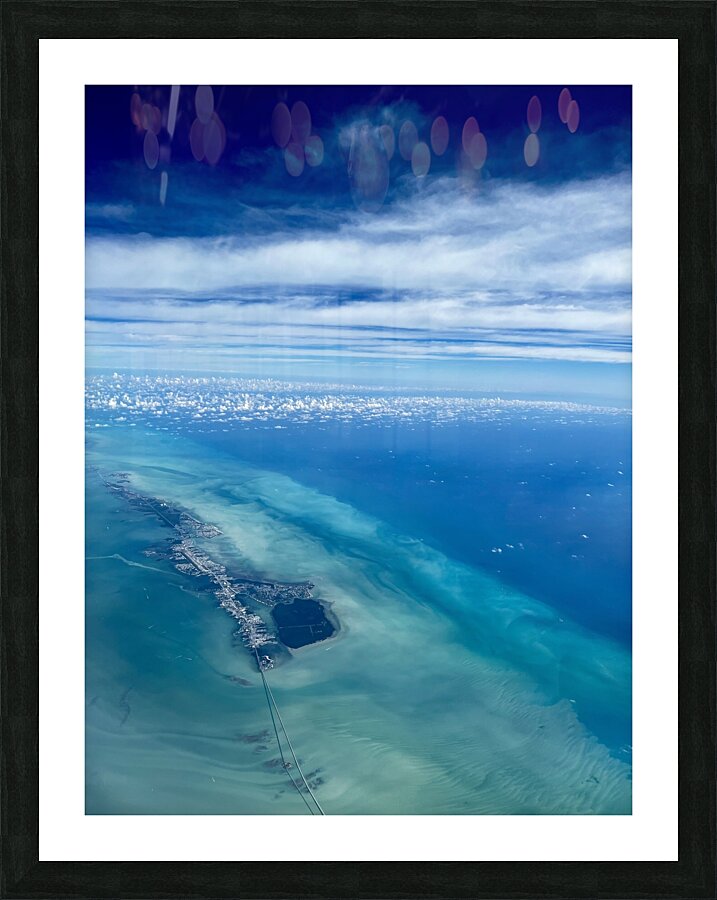 Florida Keys Picture Frame print