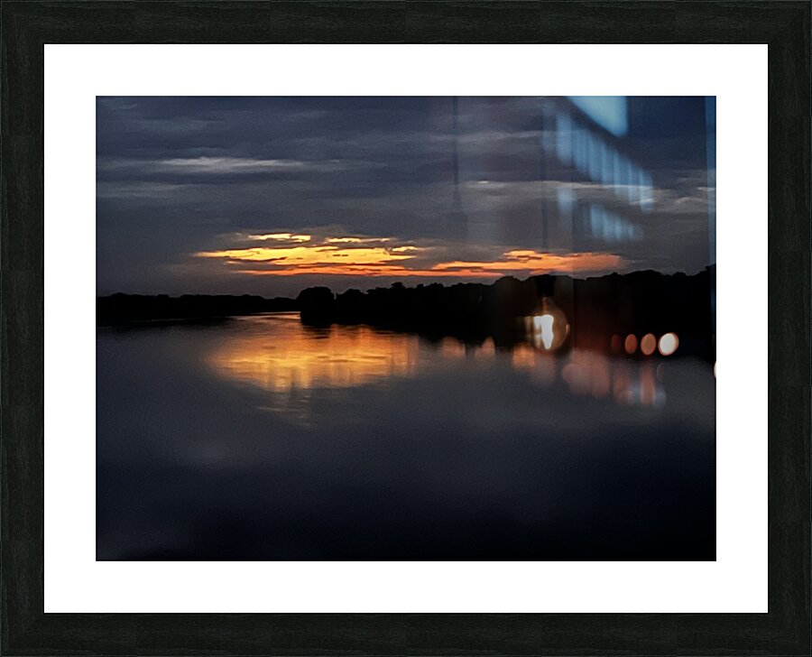 Evening in the Amazon Picture Frame print
