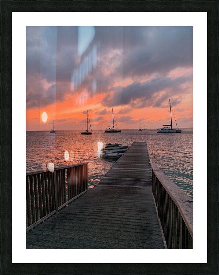 St. Martin Picture Frame print