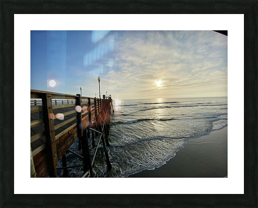 Oceanside Pier Picture Frame print