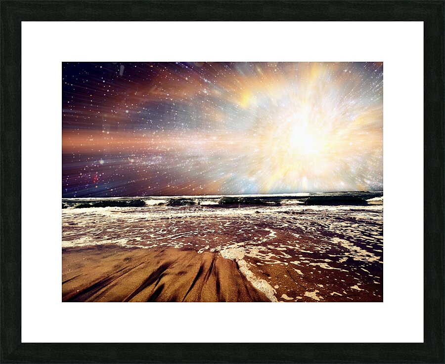 Fun with Effects: Beach Picture Frame print