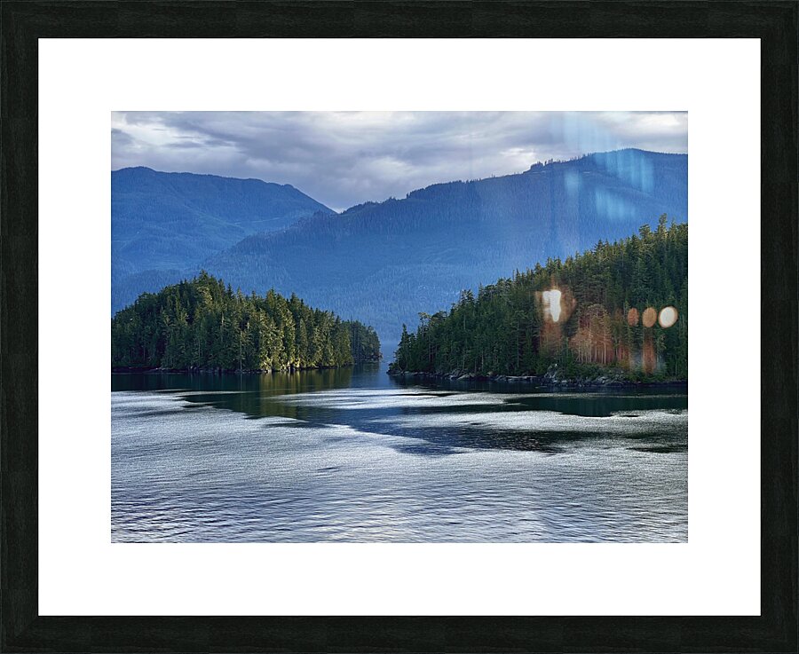 Inside Passage Alaska Picture Frame print