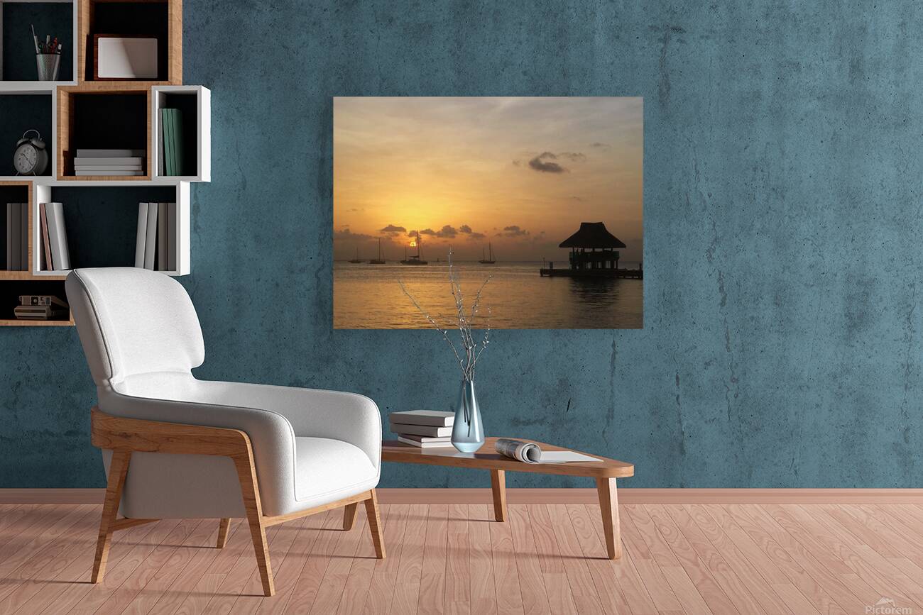 Isla Mujeres Sunset Reproduction
