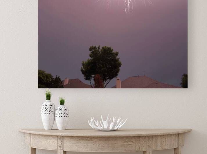 Stormy Texas Night Reproduction